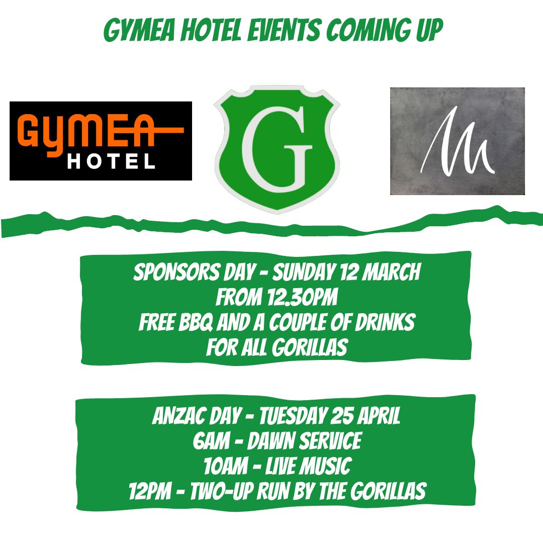 Gymea Hotel Sponsors Day & Anzac Day