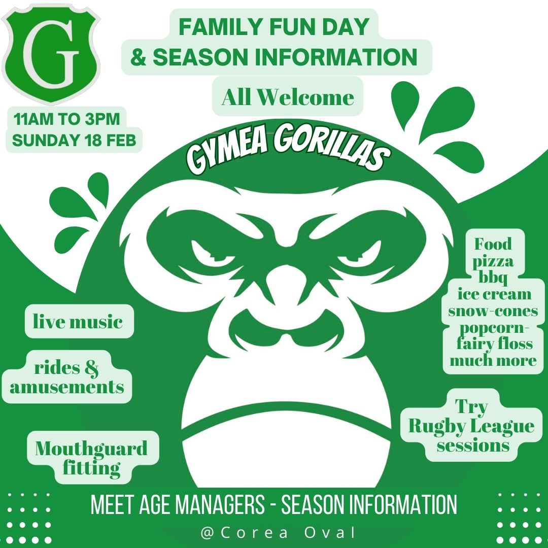 Gorillas Family Fun and Season Information Day 2024